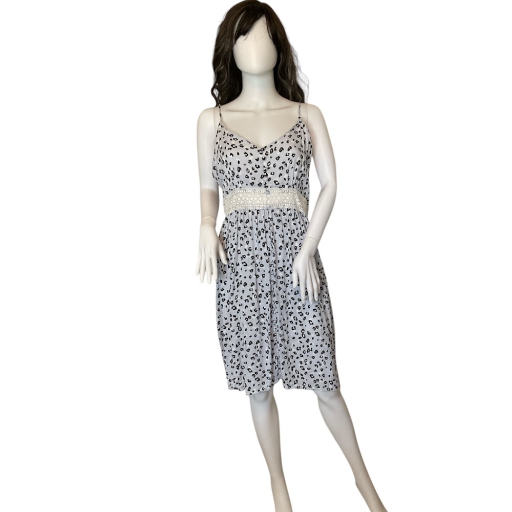 White Birch Animal Print Sundress